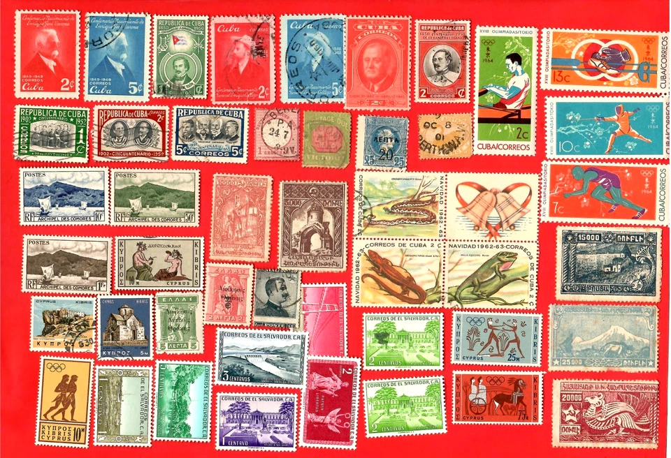 Worldwide Stamps & Pictorials Used & Mint  😊 - Image 2 of 4