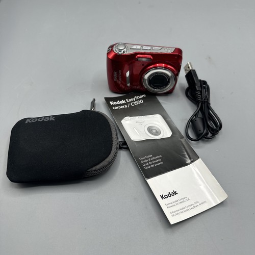Kodak EasyShare C1530 Red 3.0" LCD 14MP 3X Optical Zoom Compact-C3A