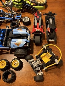 Lego Technic 6747 8051 8207 8291 8296 42022 Used Incomplete Bulk Parts 4 lb 8 oz