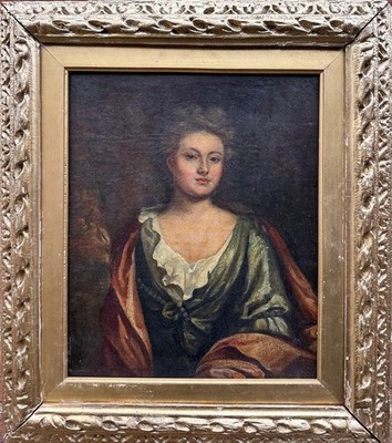 Nach Sir Godfrey Kneller: Porträt einer Dame Geraldine Inglis, Öl auf Leinwand