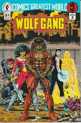 #ad 1993 WOLFGANG Comics#x27; Greatest World: Steel Harbor #3 NM BX2 $3.50