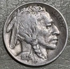 1929d Buffalo nickel nice original VF condition 3/4 horn, no issues!