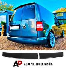 For VW Caddy & Maxi Van Sportline Gloss Black Twin Barn Door Roof Spoiler 03-20
