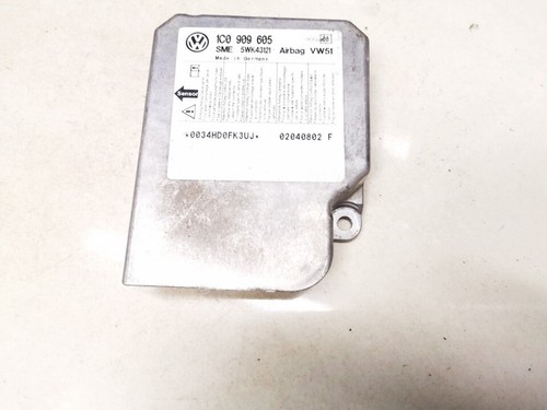 Volkswagen Golf 1999  crash sensors module 1C0909605, 5WK43121 #965280-10