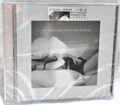 TAYLOR SWIFT - THE TORTURED POETS DEPT - 4 CDs TARGET EXCL- BOUNS TRACKS - NEW 