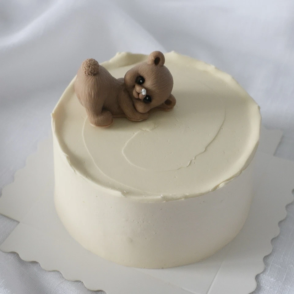 Handmade Edible Bento Cake Chocolate Mini Teddy Toppers Set Of 3- birthday cake - Image 2 of 4