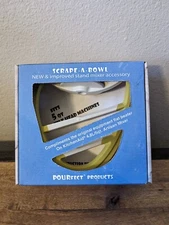 POURfect Scrape-A-Bowl Paddle Beater 5 Quart KitchenAid Tilt Head Mixer Blue