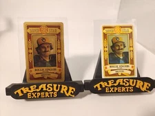 1982  Perma-Graphic Baseball Credit Cards #34 Rollie Fingers Gold & Reg Mint