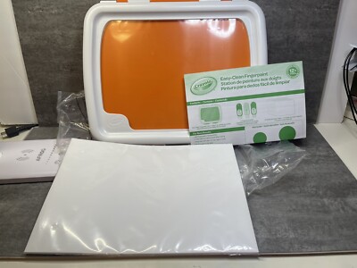  NEW Crayola Easy-Clean Fingerpaint station case only 