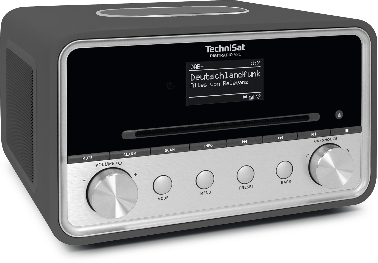 Thumbnail - Technisat Digitradio 586 Bluetooth Dab+, Fm Radio (anthrazit, Silber)