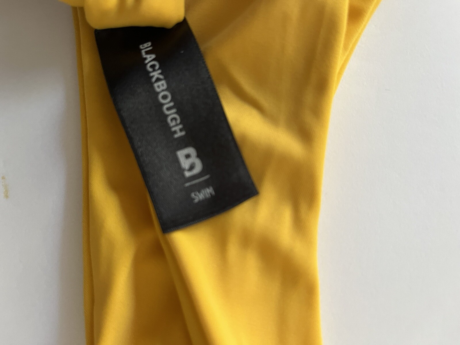 Blackbough Mustard Yellow Bikini Set Womens Size Smal… Gem