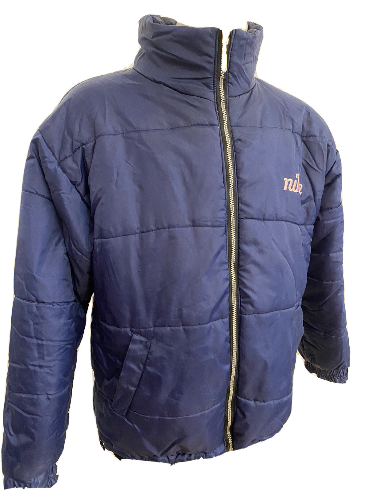 Rare 80s 90s Nike Vintage Double-Sided Jacket Size L - Retro Style image 7