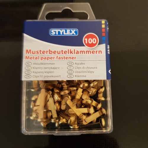 Musterklammer, Warensendung, Büchersendung Klammer, 260 Stück - Bild 2 von 3