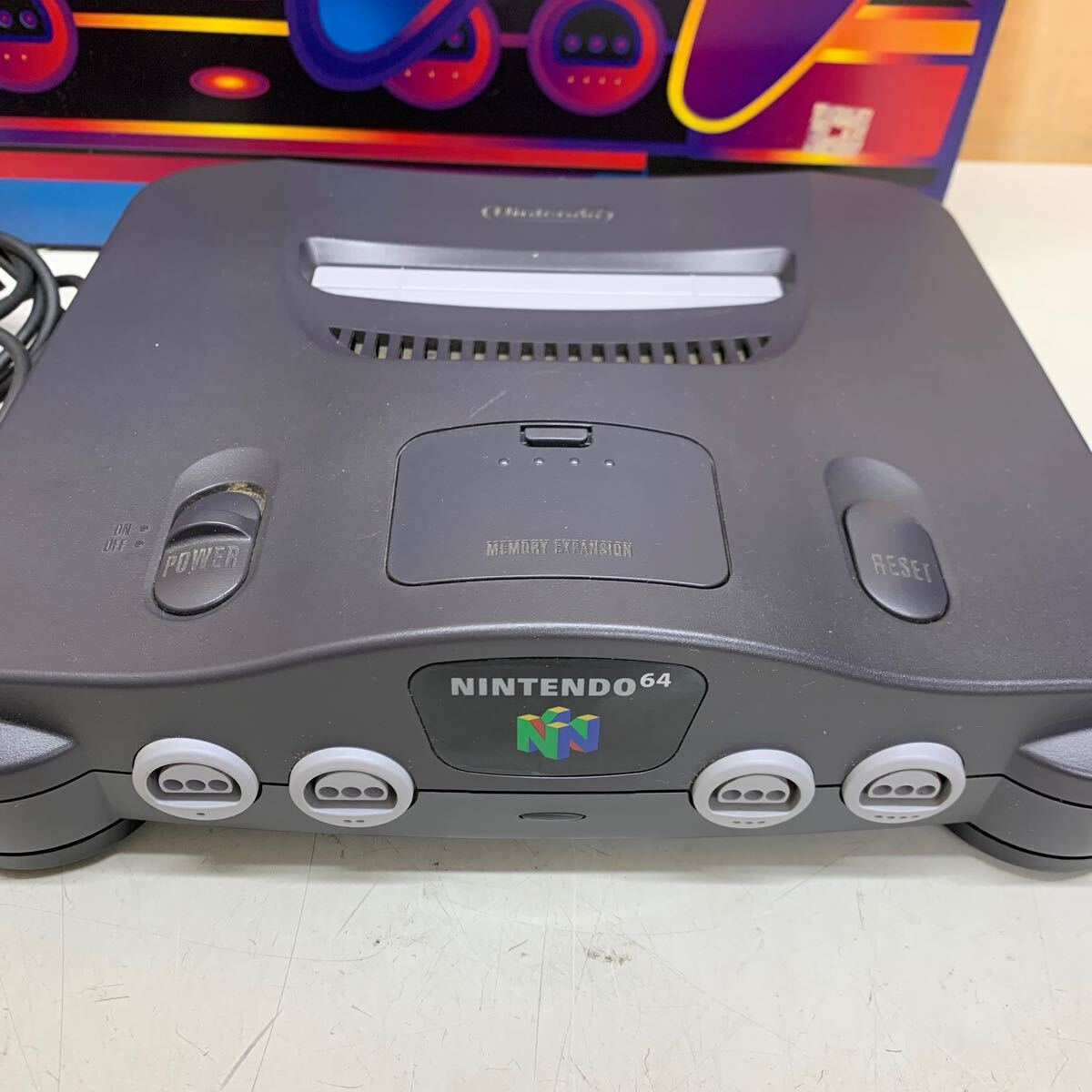 ★☆NINTENDO 64 本体セット Nintendo 64 Original Black Console N64 Set Tested Used Japan