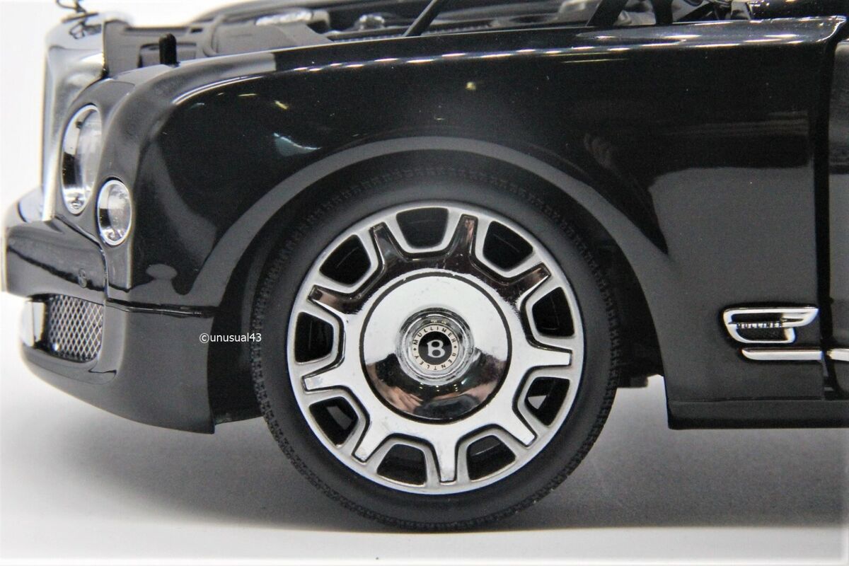 1/18 Almost Real Bentley Muslanne Grand Limousine Onyx / MR 1/18 Almost Real Bentley Muslanne Grand Limousine Onyx / MR