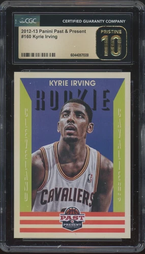 2012 Panini Past & Present #160 Kyrie Irving RC Rookie Pristine CGC 10