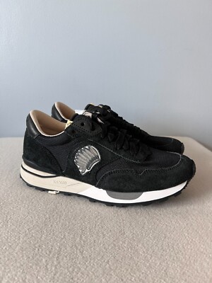 Visvim Roland Jogger Sneakers - Size 8 - Black Suede - NEW - Made in Japan