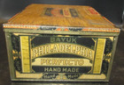 Vintage Antique Philadelphia Bayuk Perfecto Metal Cigar Box Hinged Lid — photo 7