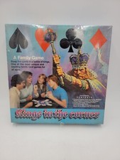 Kings In The Corner Card Game Jax NEW Sealed Box Has WEAR 1981 Vintage Edition