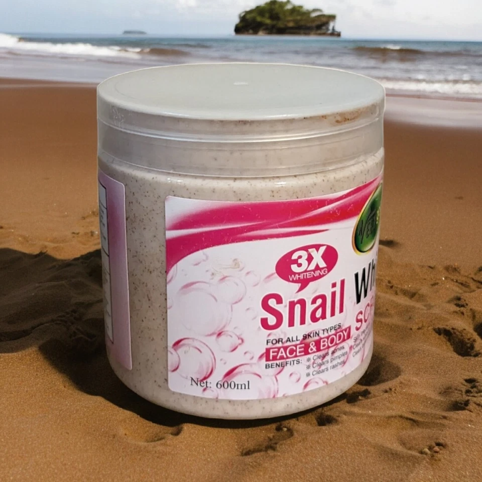 Original Veet Gold Snail White Face Body Scrub X1  - Image 4 of 4