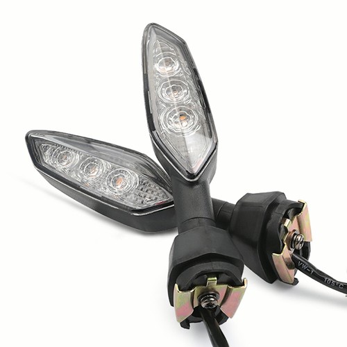 LED Turn Signal Lights for KAWASAKI Z900RS Z650 Z400 250 Z1000R Z250 SL 125 PRO - Foto 13 di 17