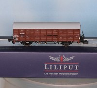 Liliput 260134-2, - Spur N -, Db Verschlagwagen Mit BremserbüHne, 2-Achsig, Ep.3