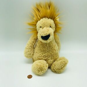 Jelly Cat Lion Plush Stuffed Animal Bashful Lion Mane Yellow Floppy London 12