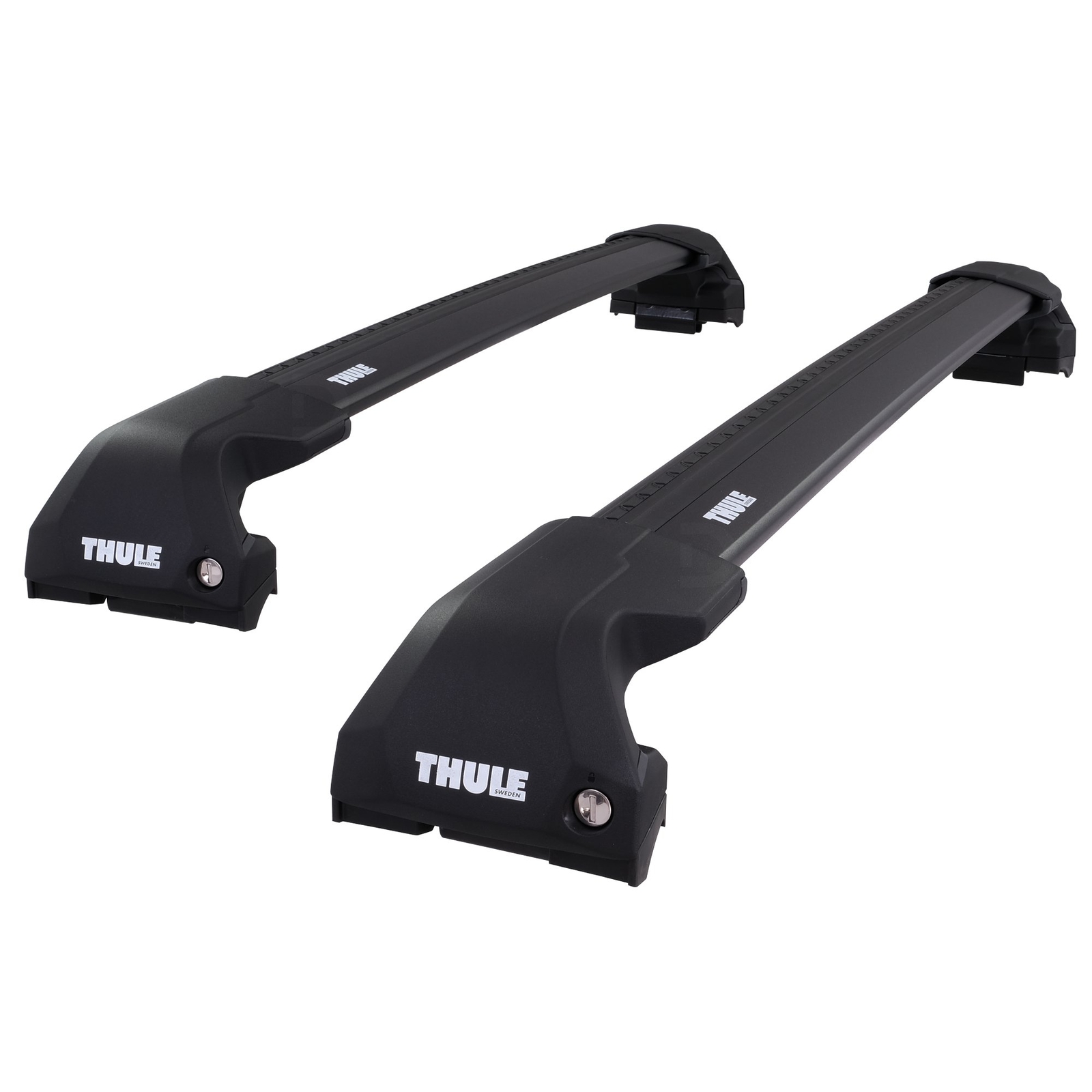 Thule WingBar Edge Black Roof Bars for Mercedes EQS SUV X296 22-26 Fixed Point