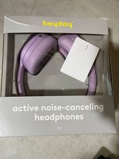 heyday Noise Canceling Bluetooth Wireless Over Ear Headphones - PURPLE