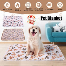 Puppy Blanket for Pet Cushion Small Dog Cat Puppy Kitten Bed Soft Warm Sleep Mat