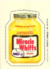 1979 Fleer Crazy Labels Stickers (1-64) / Pick Your Cards / Buy2+ Save10%