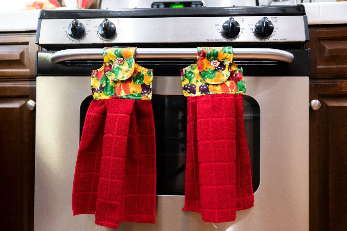 Set of 2 Hanging Kitchen Towels