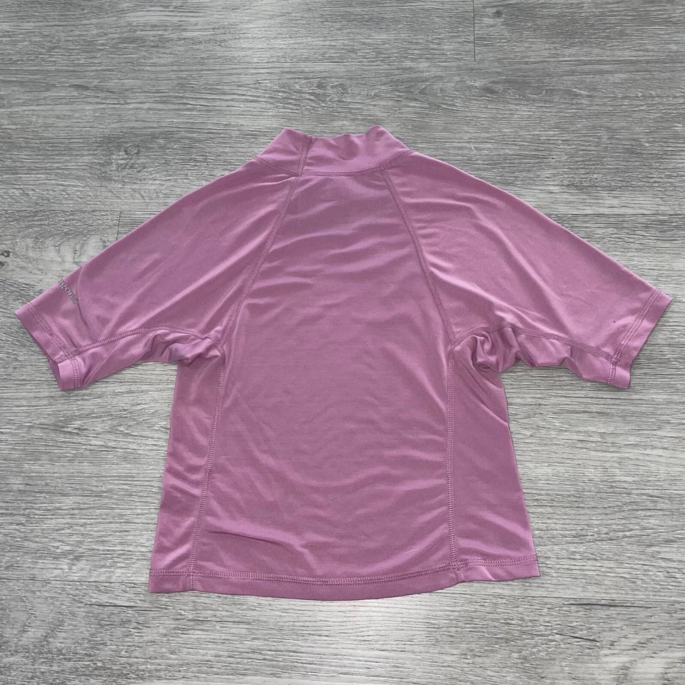 Camisa de Correr Patagonia Rosa Cuello Redondo Exterior Manga Corta EE. UU. Mujer XXS 2XS Foto 2 de 4