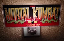 Mortal Kombat Arcade Marquee Night Light 