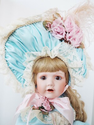 ANTIQUE REPRODUCTION JD KESTNER 237 BO PEEP PATRICIA LOVELESS PORCELAIN DOLL NEW