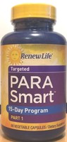 Renew Life Para Smart Microbial Cleanse / 15 Day Program Part 1 - 90 Capsules Renew Life Para Smart Microbial Cleanse / 15 Day Program Part 1 - 90 Capsules