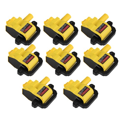 Pack of 8 Ignition Coils + Plugs & Wrie For 97-2004 Corvette GMC LS6 D580 UF192 - Bild 9 von 24