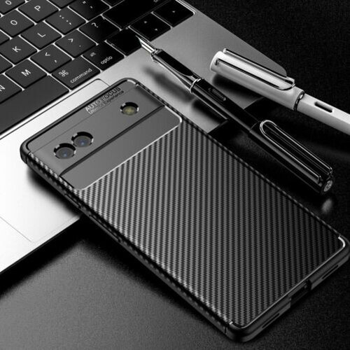 Pour Google Pixel 8A Pro 7A 6 Étui En Silicone Slim En Fibre + Verre Écran - Photo 5 sur 32