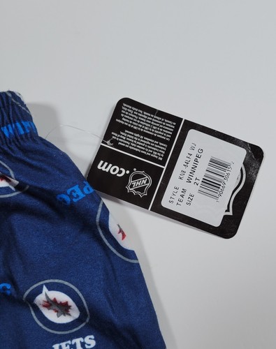 NHL Winnipeg Jets Kids Pajama Pants Size 2T-New - Picture 4 of 4
