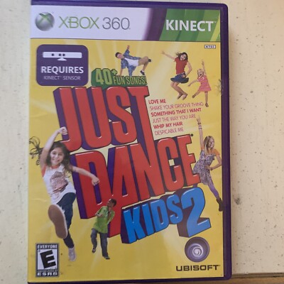 Just Dance Kids (Microsoft Xbox 360, 2011) Complete Game w