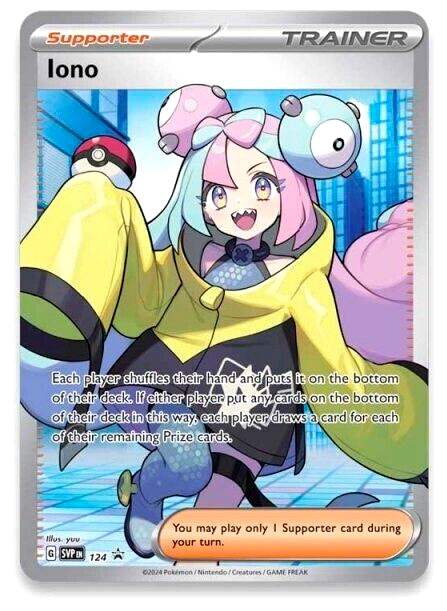 Pokemon TCG Iono Premium Tournament Collection Box Factory