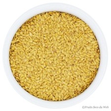 lin dorée Bio 10 kg / flax seeds 10 kg