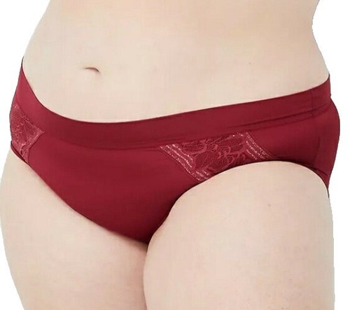 LOT OF 3 LANE BRYANT CACIQUE COTTON FULL BRIEF PANTIES PANTY 18/20 PLUS BLUE A