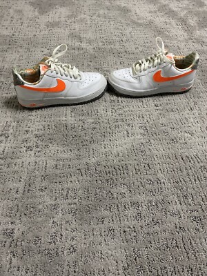 White Team Orange Grind Sz 6.5