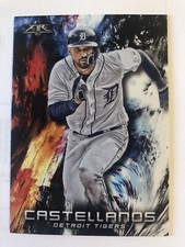Nicholas Castellanos 2018 Topps Fire #89 Detroit Tigers