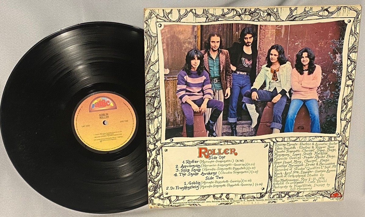 LP GOBLIN Roller (ORIG Vinyl, ATTIC, CANADA LAT 1031, 1976) NM/VG