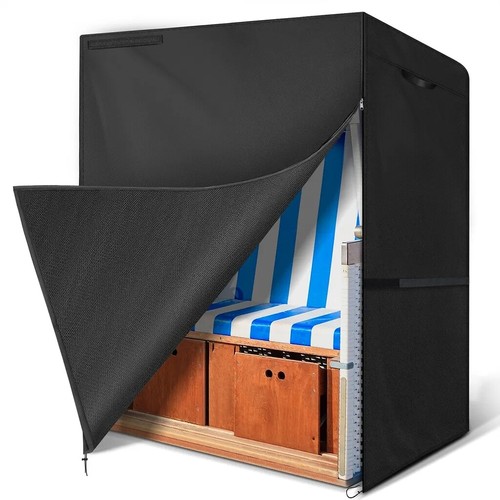 Strandkorb Schutzhülle Wetterfest 210D Strandkorbhülle XXL Abdeckhaube - Bild 16 von 17