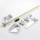 4mm Drive Flexible Shaft Strut Rudder Propeller Kit fr RC Boat Speed MONO V Oval