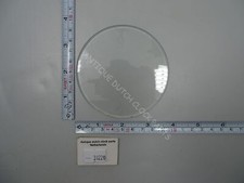 FLAT ROUND GLASS WITH A BEVELED EDGE 3 5/8 OR 9,1 CM