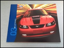 2003 Ford Mustang And Gt 20-page Car Sales Brochure Catalog - Mach I Convertible 2003 Ford Mustang And Gt 20-page Car Sales Brochure Catalog - Mach I Convertible